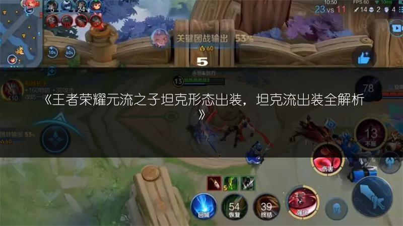 《王者荣耀元流之子坦克形态出装,坦克流出装全解析》