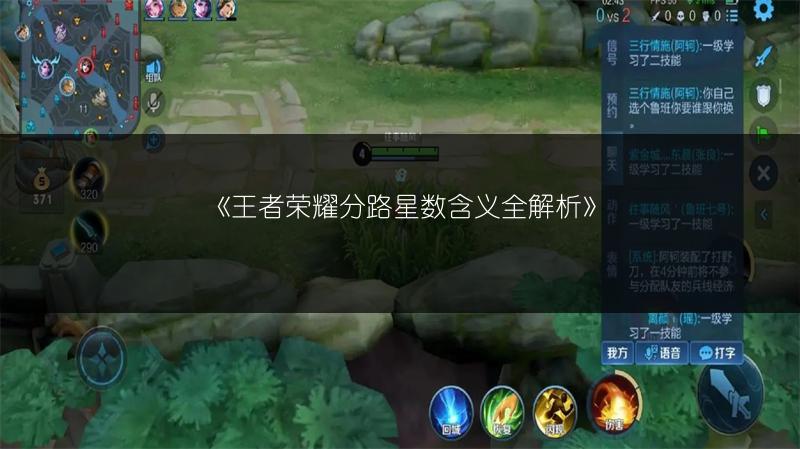 《王者荣耀分路星数含义全解析》