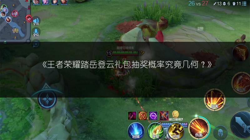 《王者荣耀踏岳登云礼包抽奖概率究竟几何?》