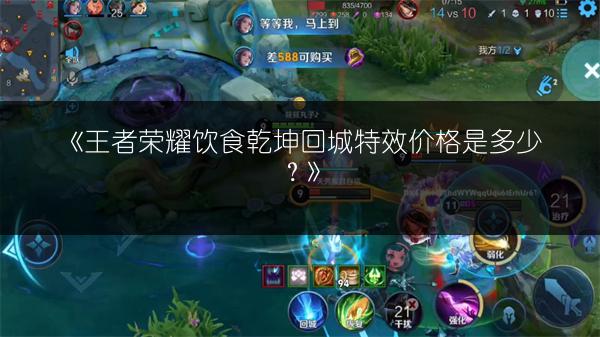 《王者荣耀饮食乾坤回城特效价格是多少?》
