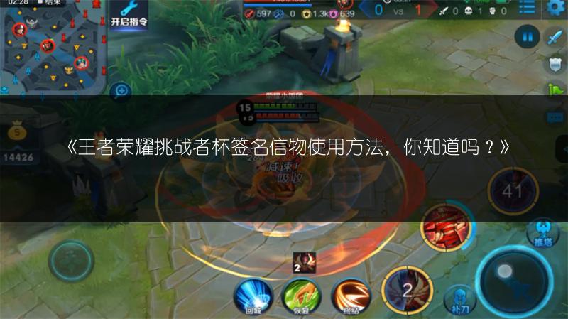 《王者荣耀挑战者杯签名信物使用方法，你知道吗？》