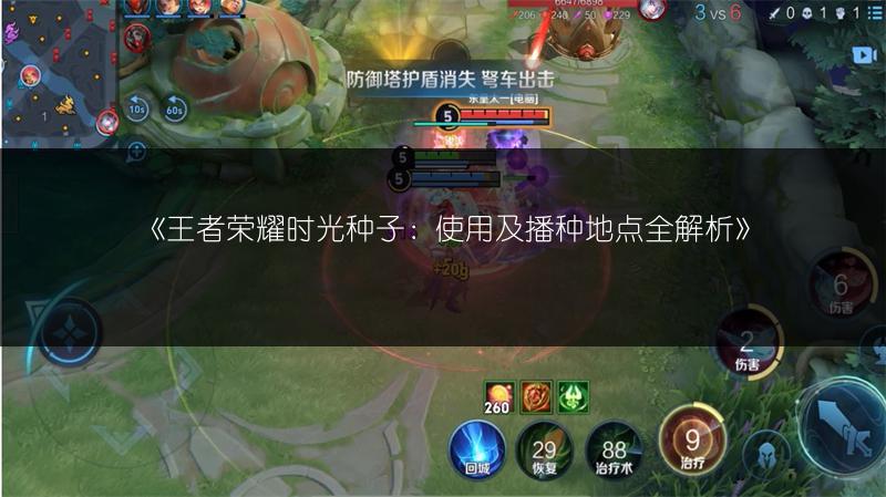 《王者荣耀时光种子:使用与播种方法全解析》