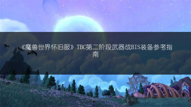 《魔兽世界怀旧服》TBC第二阶段武器战BIS装备参考指南