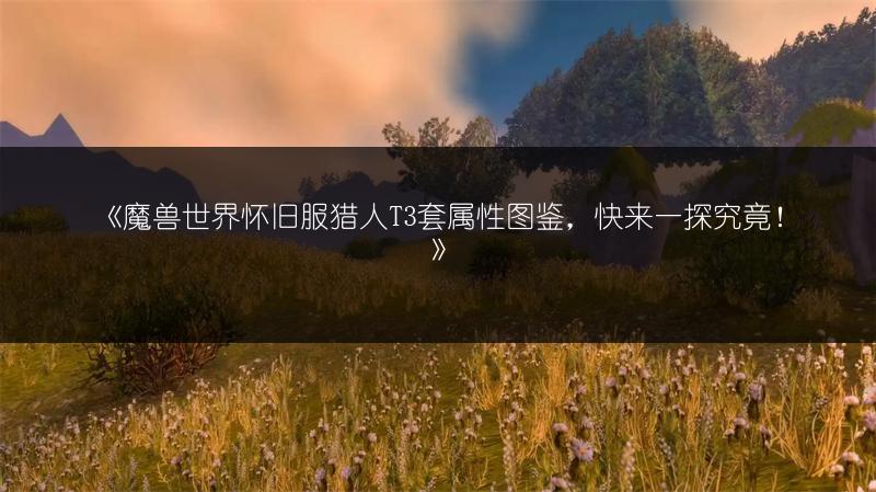 《魔兽世界怀旧服猎人T3套属性图鉴,快来一探究竟!》
