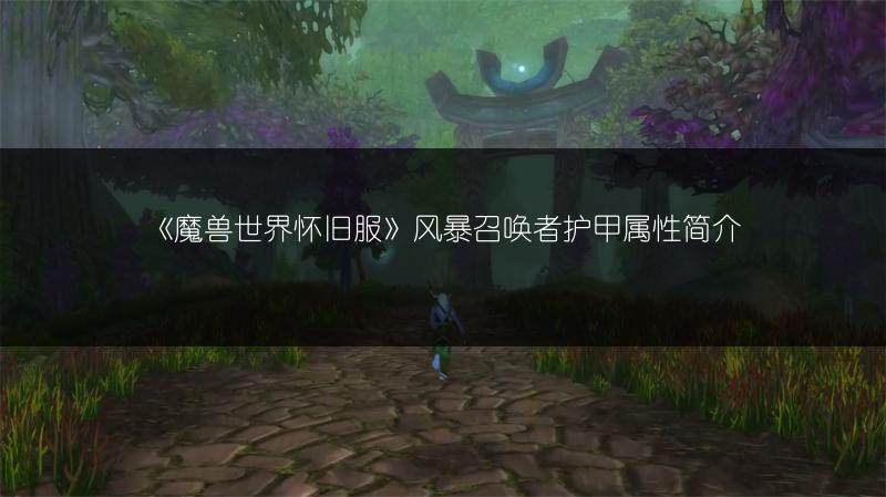 《魔兽世界怀旧服》风暴召唤者护甲属性简介