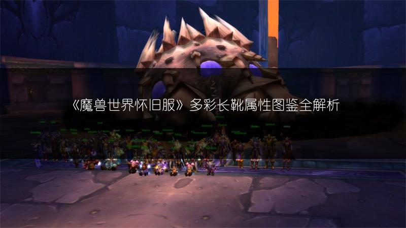 《魔兽世界怀旧服》多彩长靴属性图鉴全解析