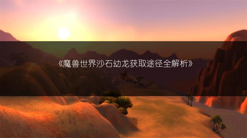 《魔兽世界沙石幼龙获取途径全解析》