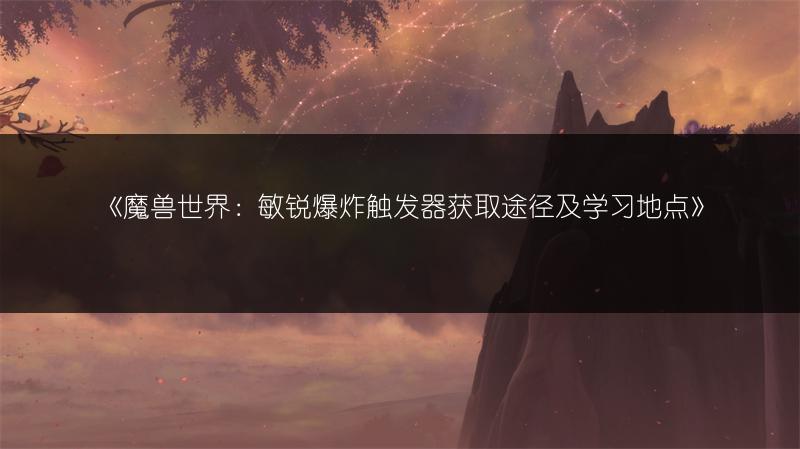 《魔兽世界Plus:理解魔符获取全攻略》