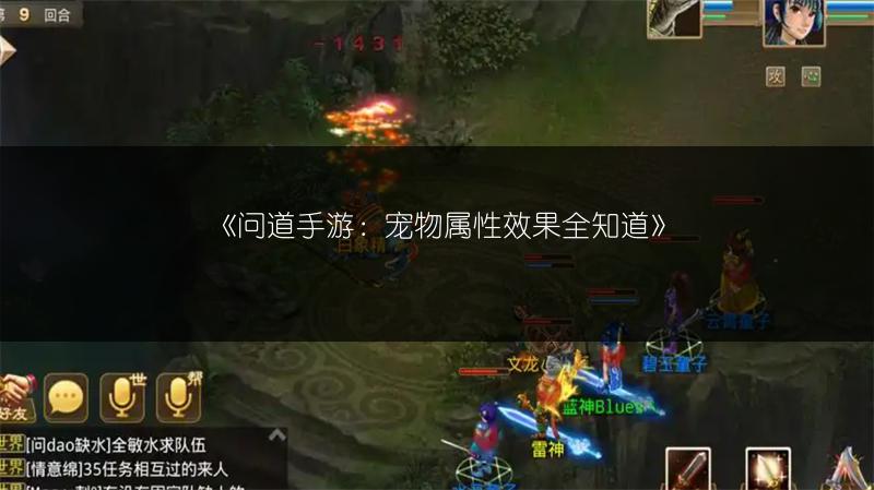 《问道手游:宠物属性效果全知道》